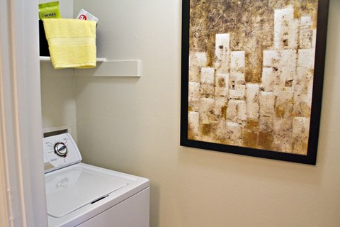 In home washer and dryer  at Monterey Ranch, Austin, TX